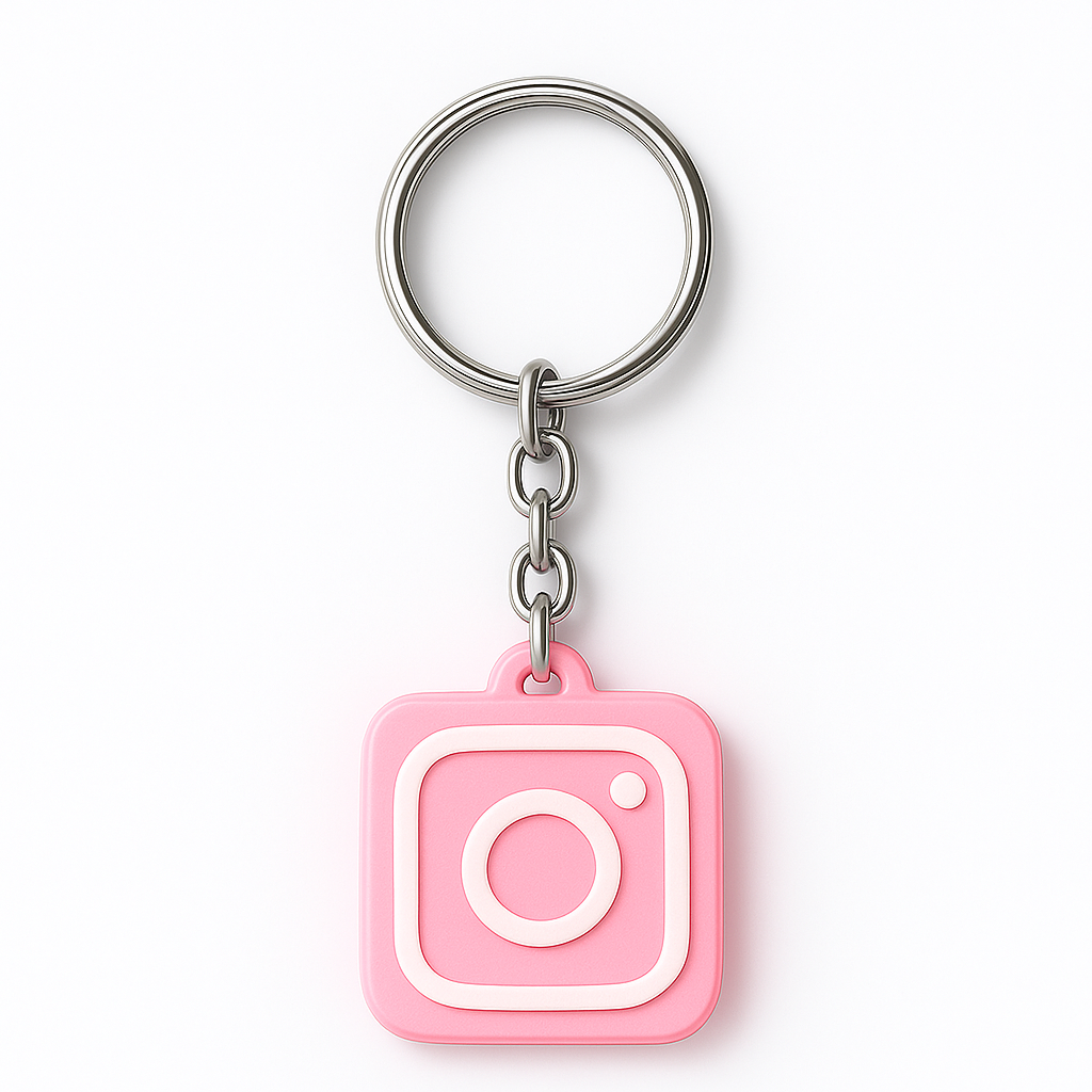 Instagram NFC Keychain