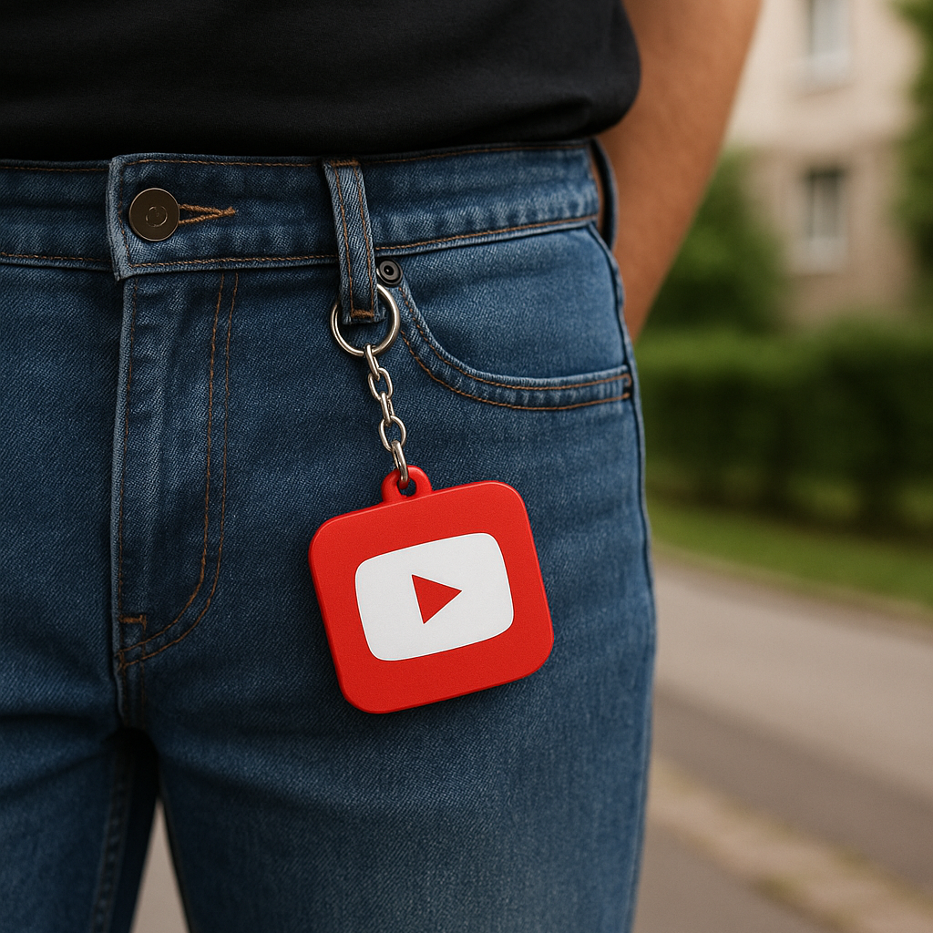 YouTube NFC Keychain